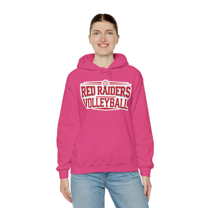 Adult Hoodie Sweatshirt \ Marion County Red Raiders Volleyball \ MCV2
