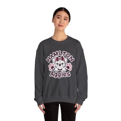 Adult Crewneck Sweatshirt \ Hamilton Aggies \ HAG3