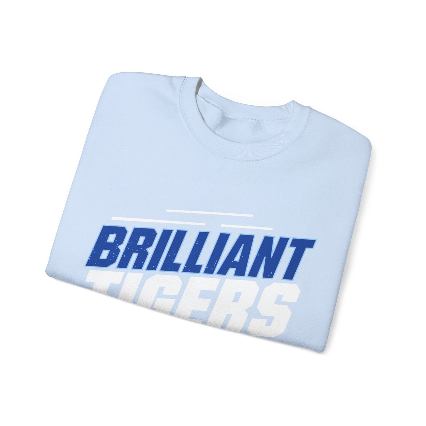 Adult Crewneck Sweatshirt \ Brilliant Tigers Basketball \ BTBK2