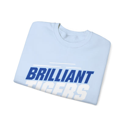 Adult Crewneck Sweatshirt \ Brilliant Tigers Basketball \ BTBK2