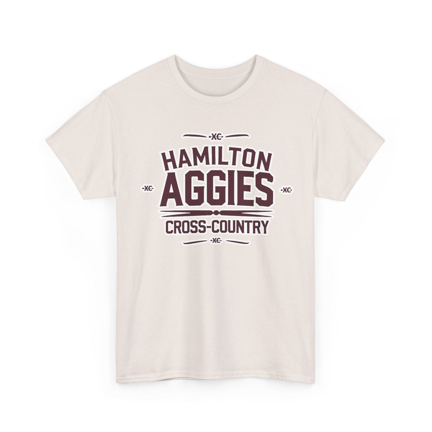 Adult Tee \ Hamilton Aggies Cross-Country \ HCC1