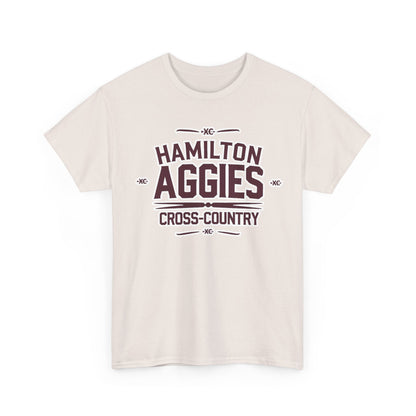 Adult Tee \ Hamilton Aggies Cross-Country \ HCC1
