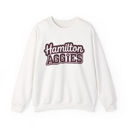 Adult Crewneck Sweatshirt \ Hamilton Aggies \ HAG2