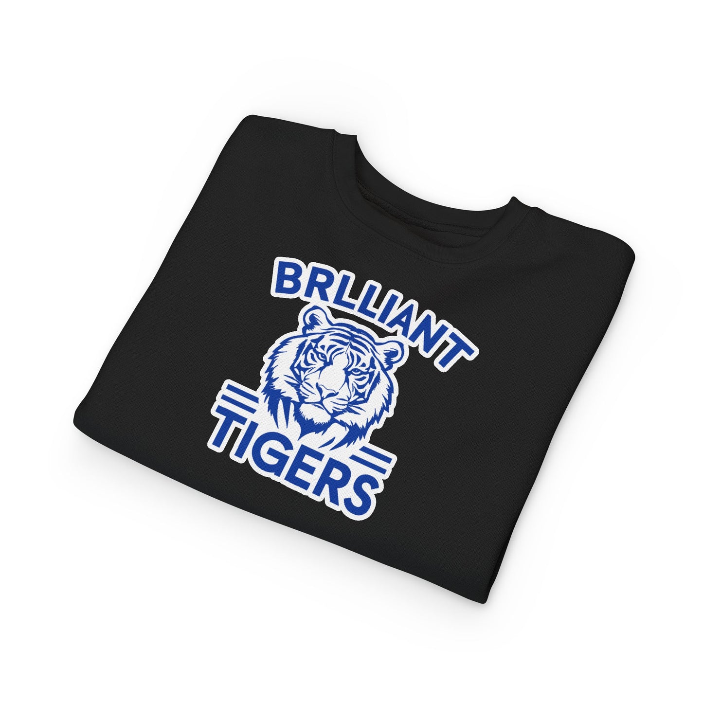 Toddler Crewneck Sweatshirt \ Brilliant Tigers \ BT1