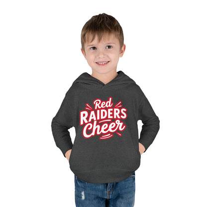 Toddler Hoodie Sweatshirt \ Marion County Red Raiders Cheer \ MCC1
