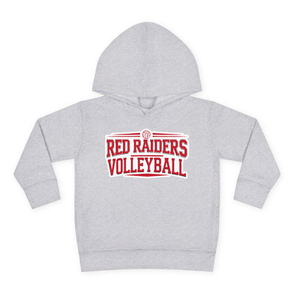 Toddler Hoodie Sweatshirt \ Marion County Red Raiders Volleyball \ MCV2