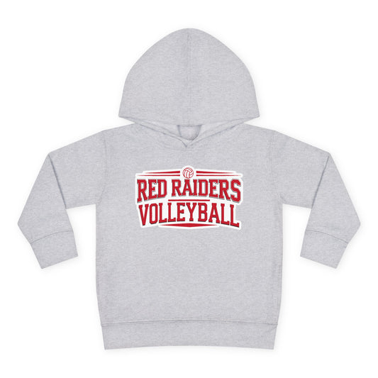 Toddler Hoodie Sweatshirt \ Marion County Red Raiders Volleyball \ MCV2