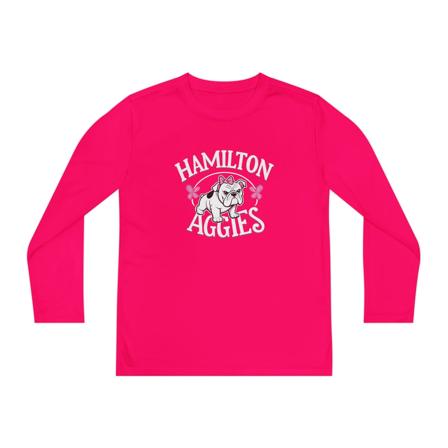 Youth Long Sleeve Tee \ Hamilton Aggies \ HAG4