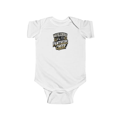 Short Sleeve Baby Bodysuit \ Hackleburg Panthers \ HPC1