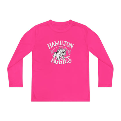 Youth Long Sleeve Tee \ Hamilton Aggies \ HAG4