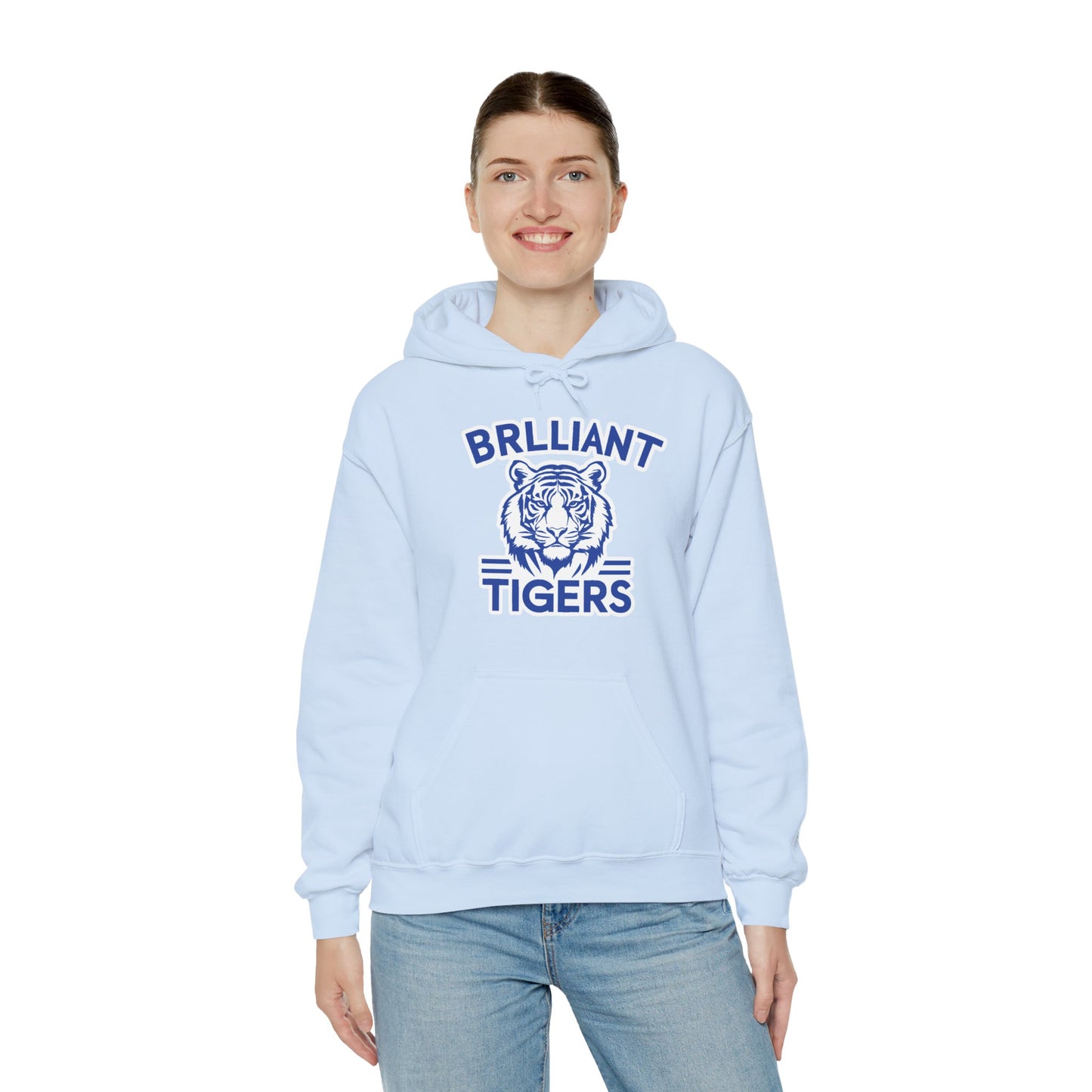 Adult Hoodie Sweatshirt \ Brilliant Tigers \ BT1
