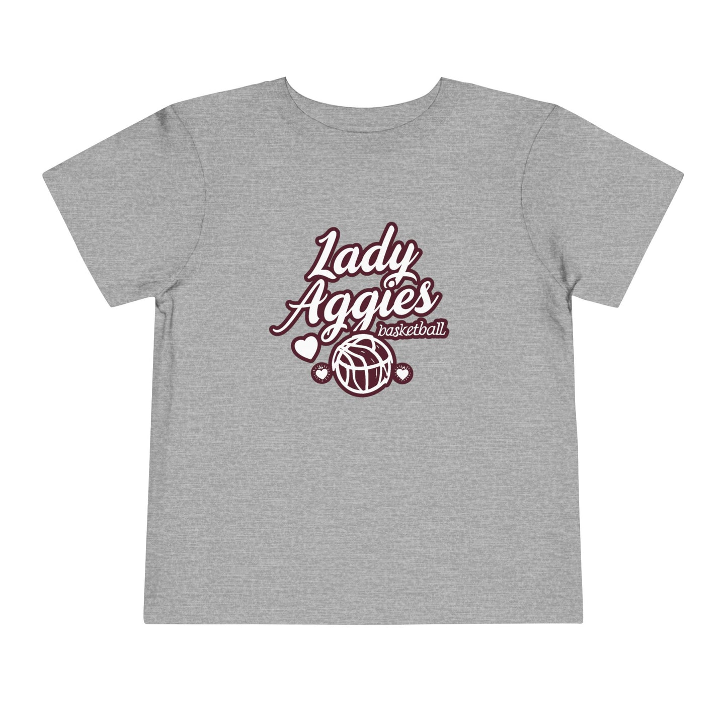 Toddler Tee \ Hamilton Aggies Basketball \ HABBG2