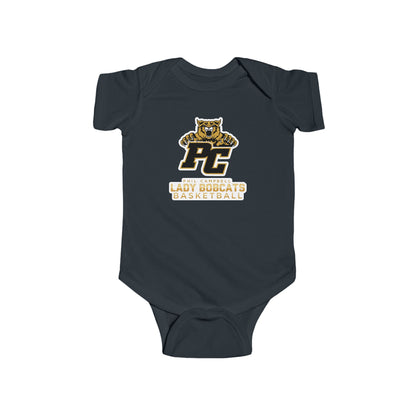 Short Sleeve Baby Bodysuit \ Phil Campbell Bobcats Basketball \ PCBBKG1