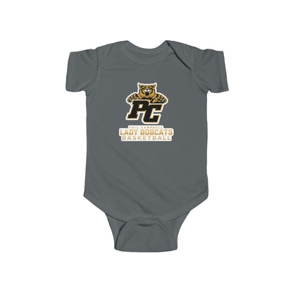 Short Sleeve Baby Bodysuit \ Phil Campbell Bobcats Basketball \ PCBBKG1