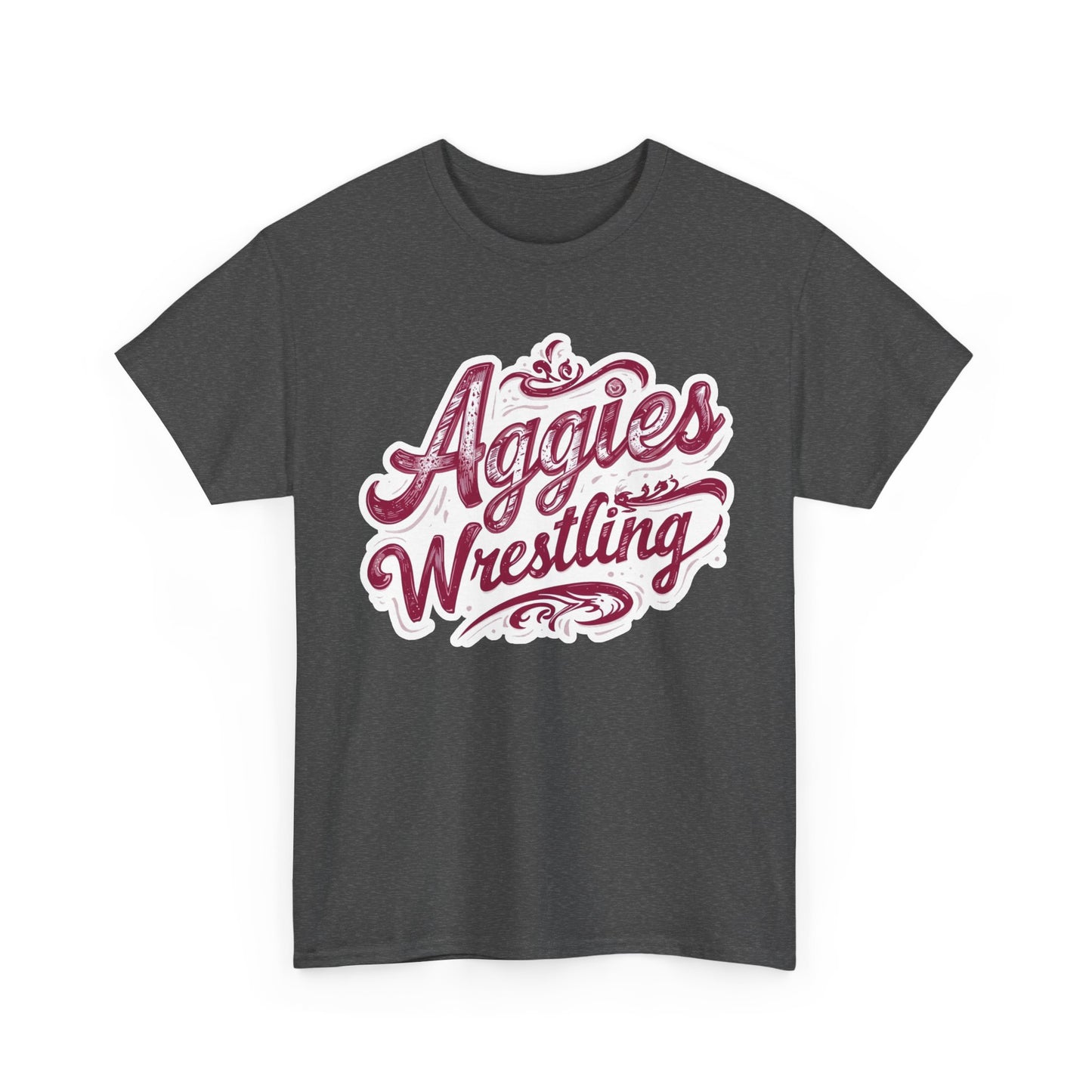 Adult Tee \ Hamilton Aggies Wrestling \ HAWG2