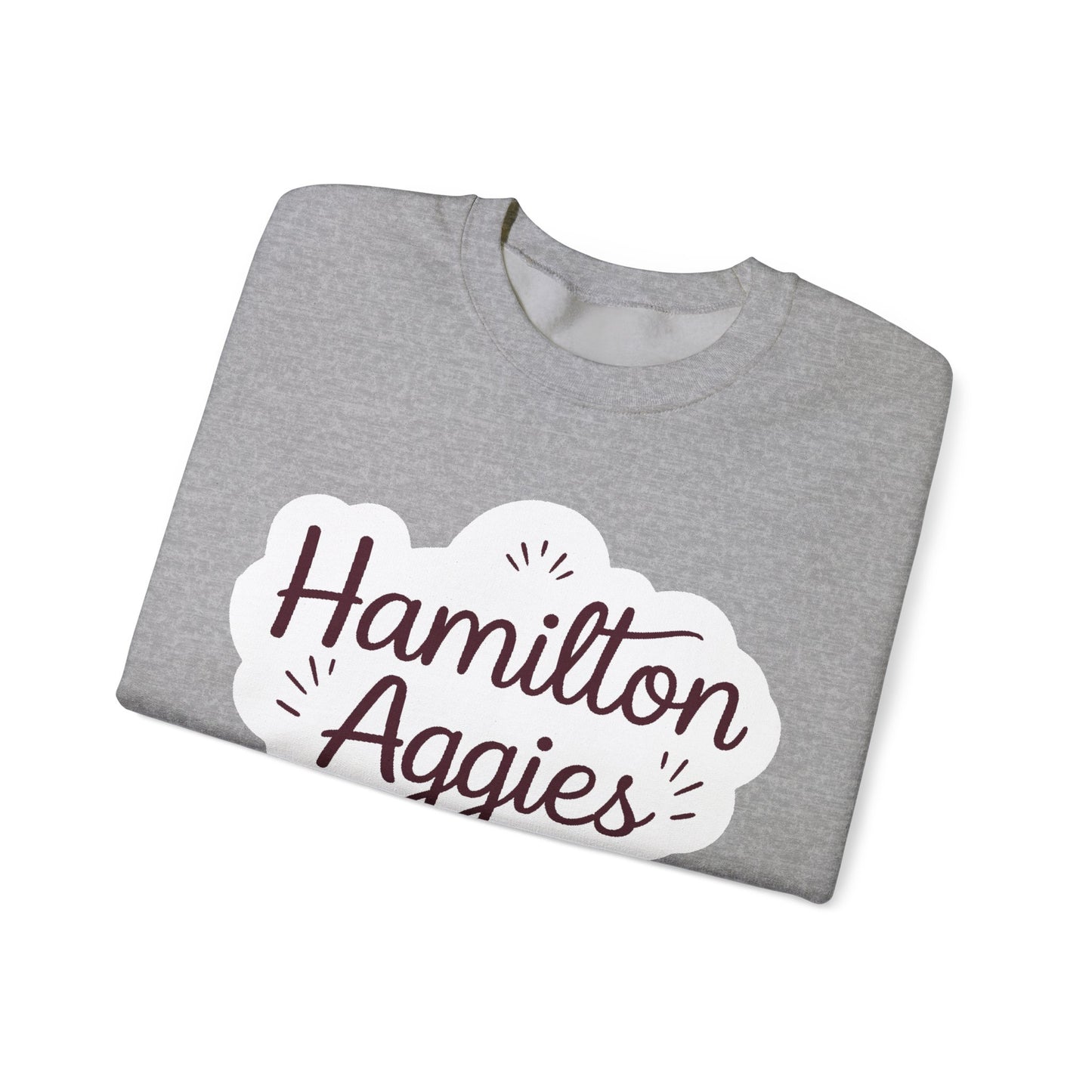 Adult Crewneck Sweatshirt \ Hamilton Aggies \ HAG1