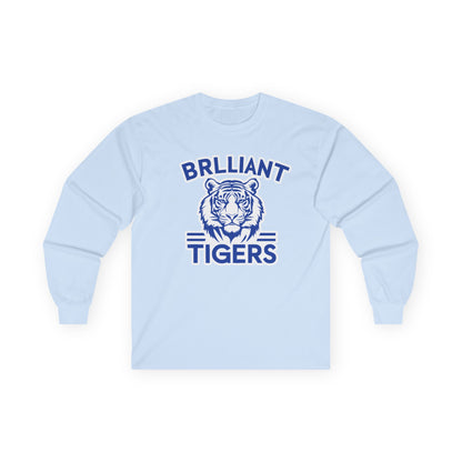 Adult Long Sleeve Tee \ Brilliant Tigers \ BT1