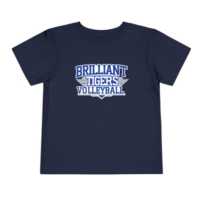Toddler Tee \ Brilliant Tigers Volleyball \ BTV2