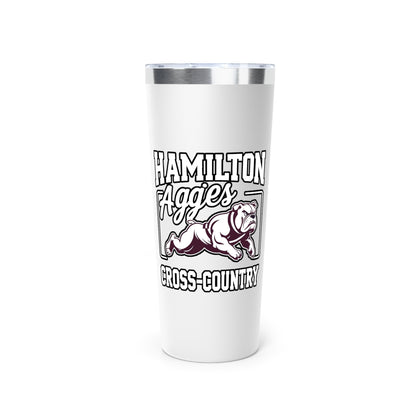 22oz Insulated Tumbler \ Hamilton Aggies Cross-Country \ HCC2