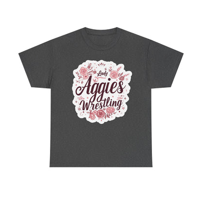 Adult Tee \ Hamilton Aggies Wrestling \ HAWG1