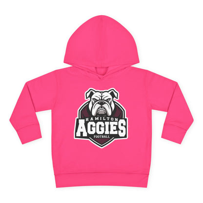 Toddler Hoodie Sweatshirt \ Hamilton Aggies Football \ HAF2