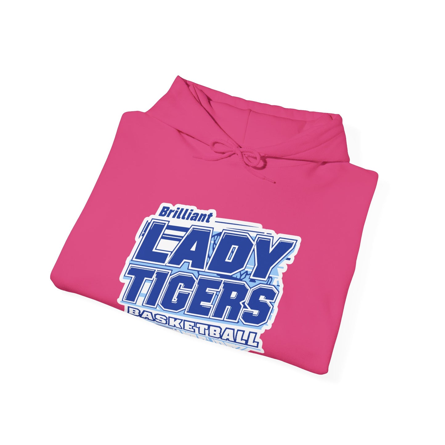 Adult Hoodie Sweatshirt \ Brilliant Tigers Basketball \ BTBKG2