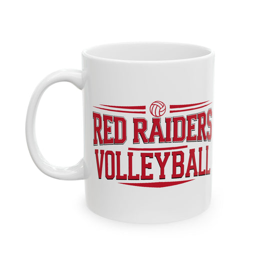 Coffee Mug \ Marion County Red Raiders Volleyball \ MCV2