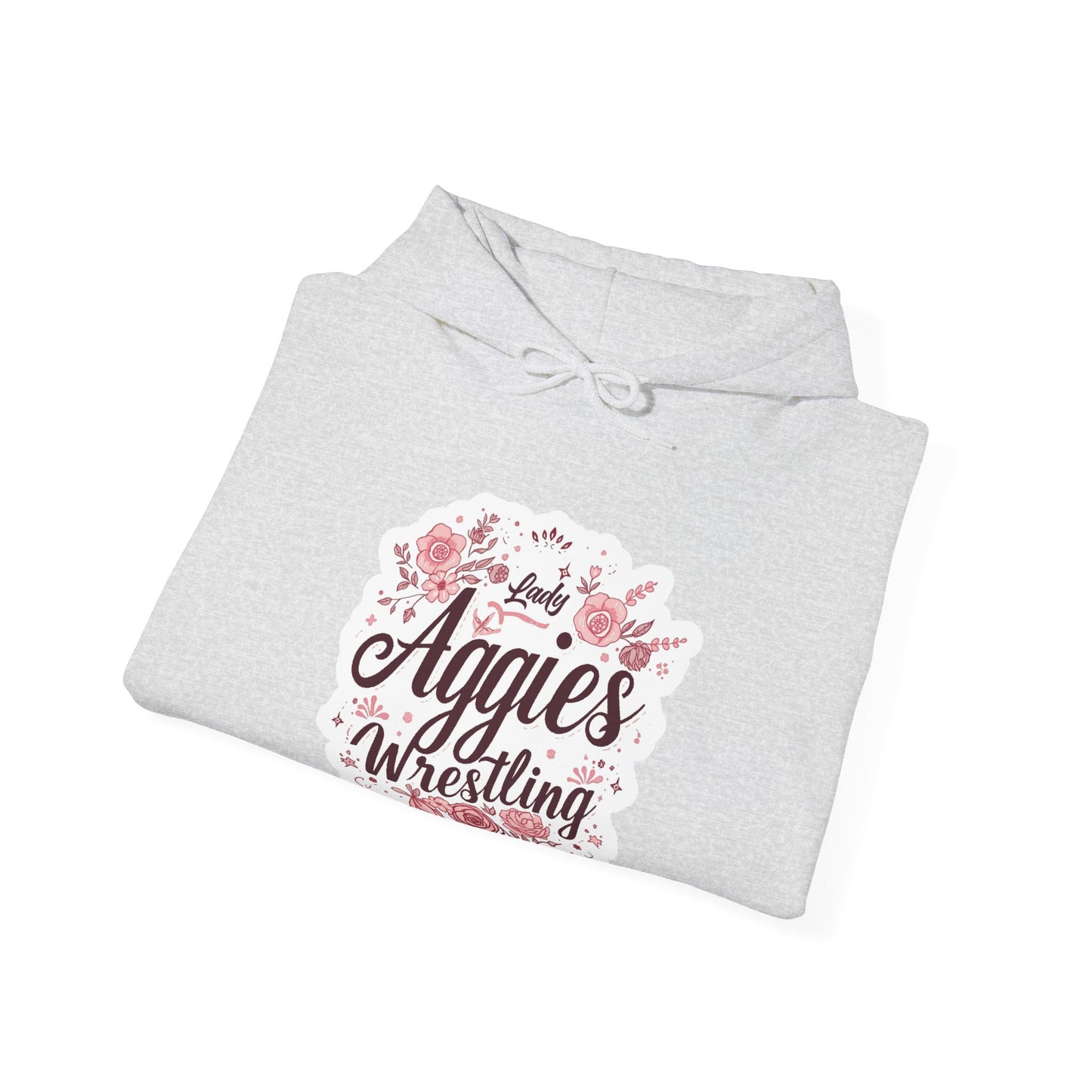 Adult Hoodie Sweatshirt \ Hamilton Aggies Wrestling \ HAWG1