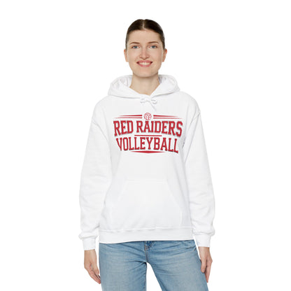 Adult Hoodie Sweatshirt \ Marion County Red Raiders Volleyball \ MCV2