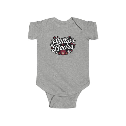 Short Sleeve Baby Bodysuit \ Phillip's Bears \ PBG1