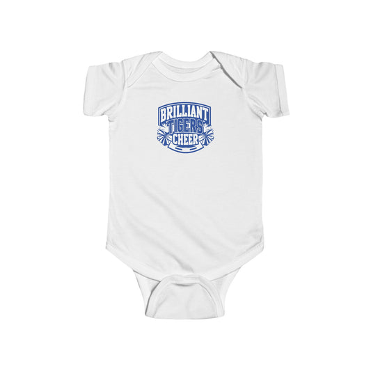 Short Sleeve Baby Bodysuit \ Brilliant Tigers Cheer \ BTC1