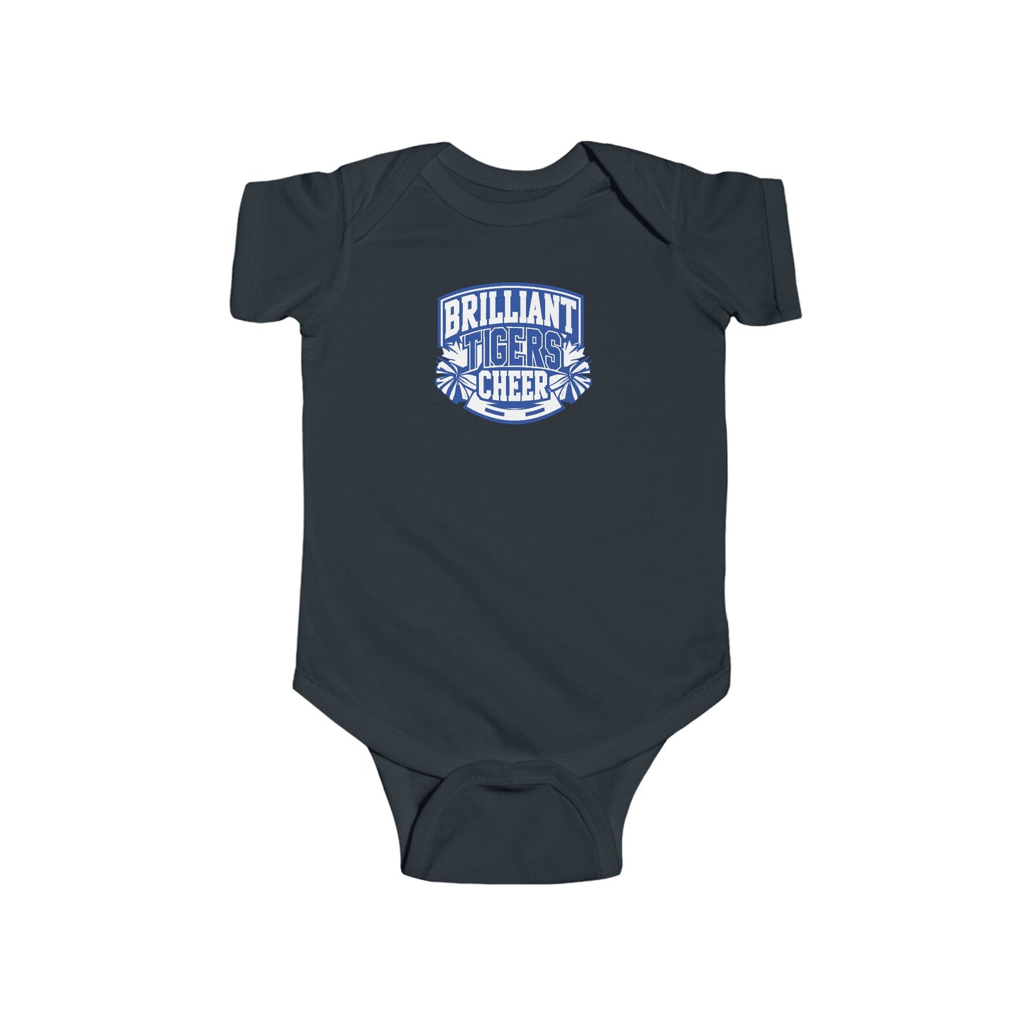 Short Sleeve Baby Bodysuit \ Brilliant Tigers Cheer \ BTC1