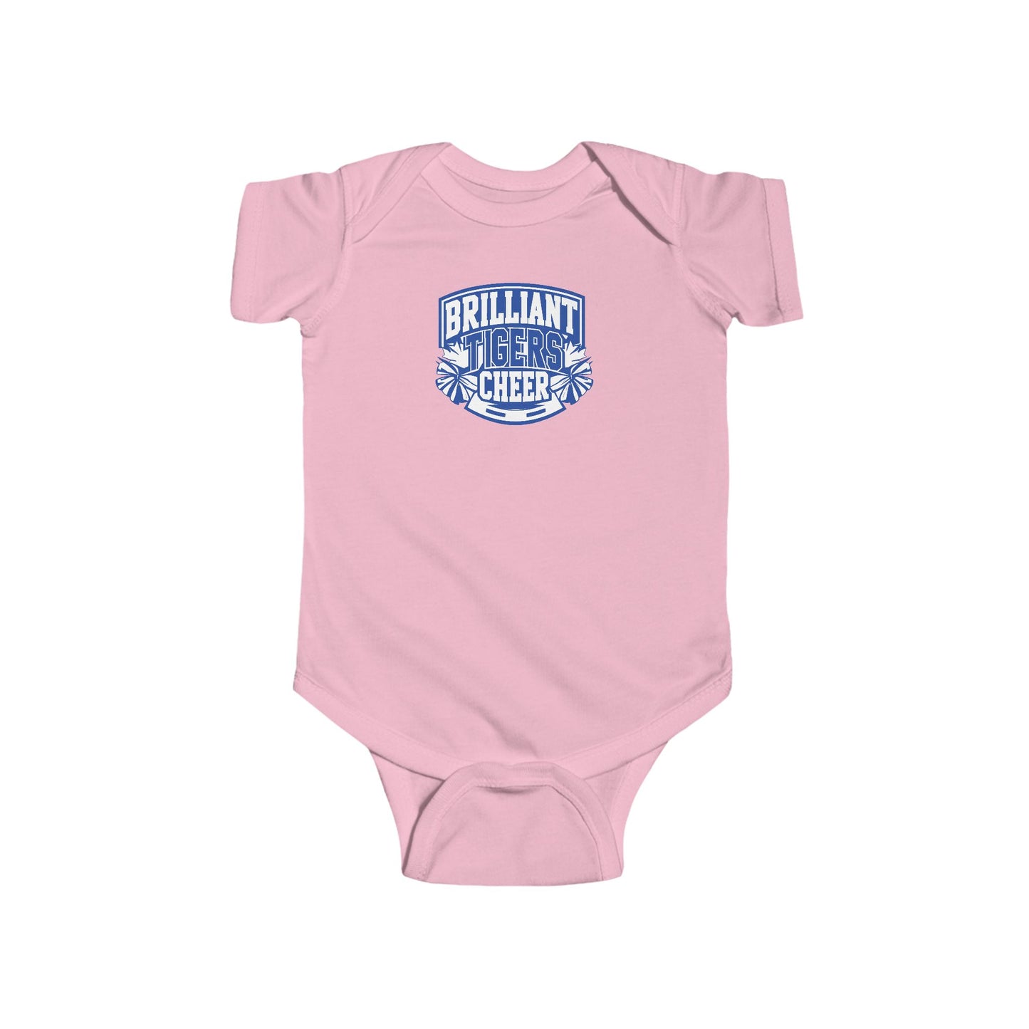 Short Sleeve Baby Bodysuit \ Brilliant Tigers Cheer \ BTC1