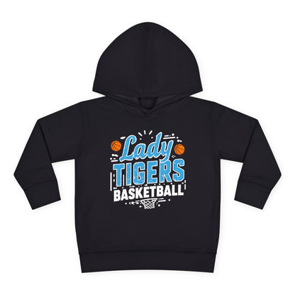 Toddler Hoodie Sweatshirt \ Brilliant Tigers Basketball \ BTBKG1