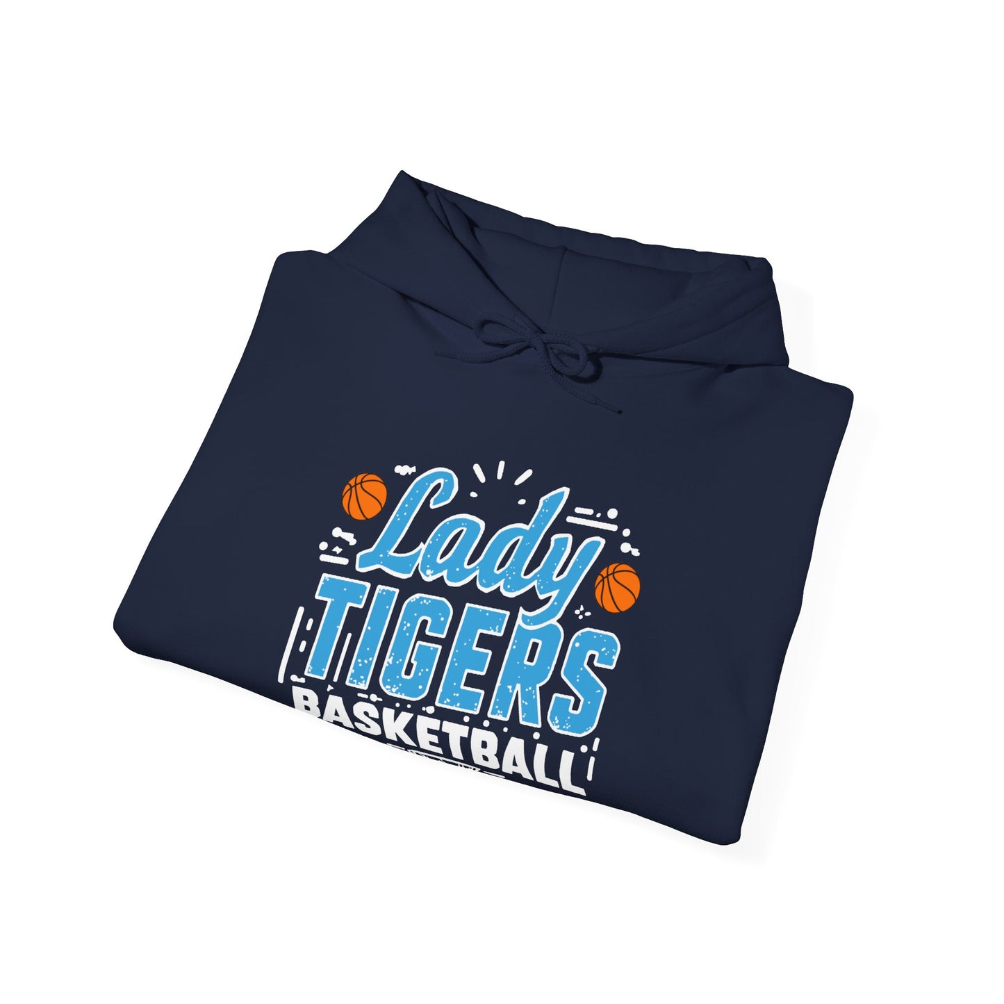 Adult Hoodie Sweatshirt \ Brilliant Tigers Basketball \ BTBKG1