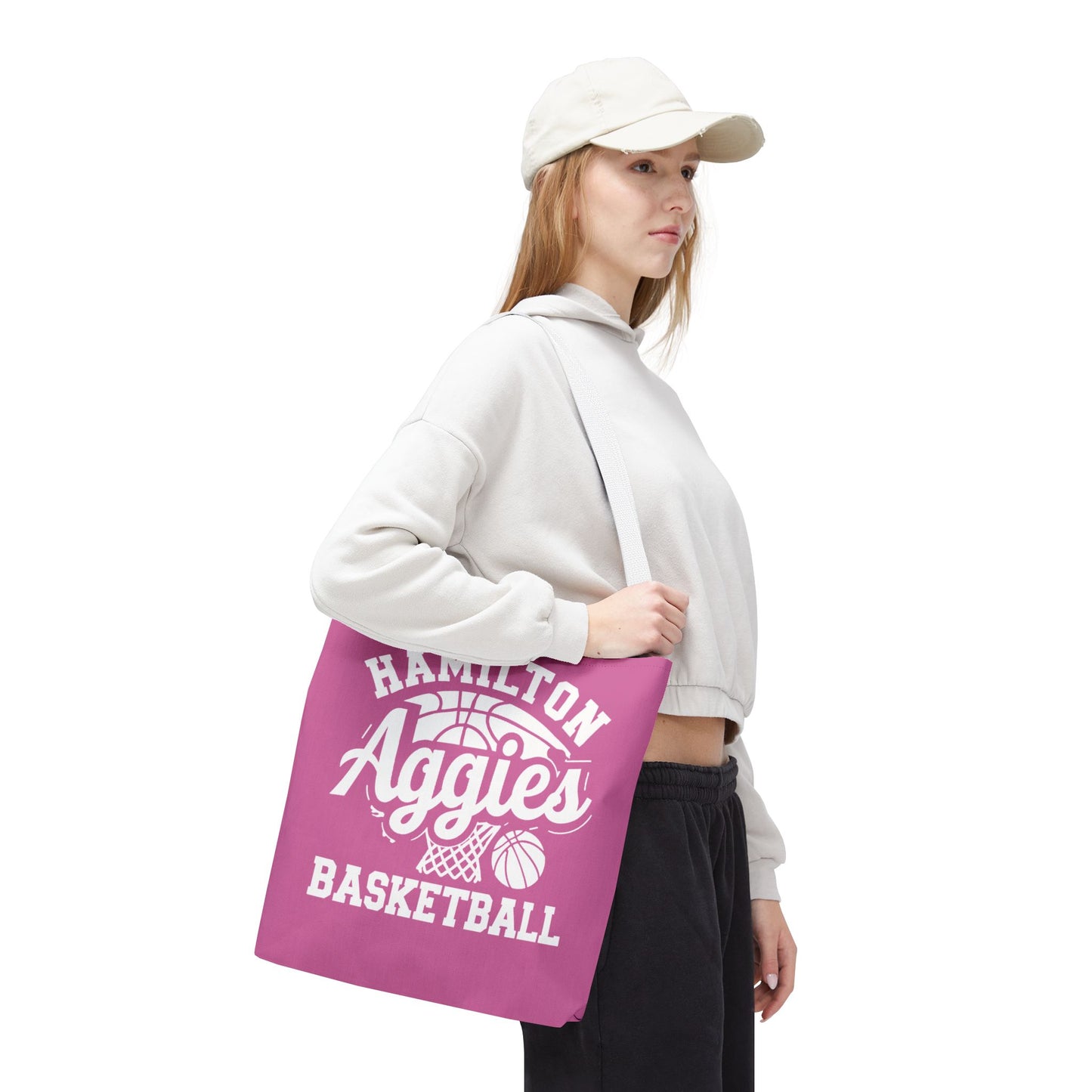Tote Bag \ Hamilton Aggies Basketball \ HABKG1
