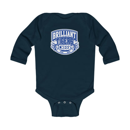 Long Sleeve Baby Bodysuit \ Brilliant Tigers Cheer \ BTC1