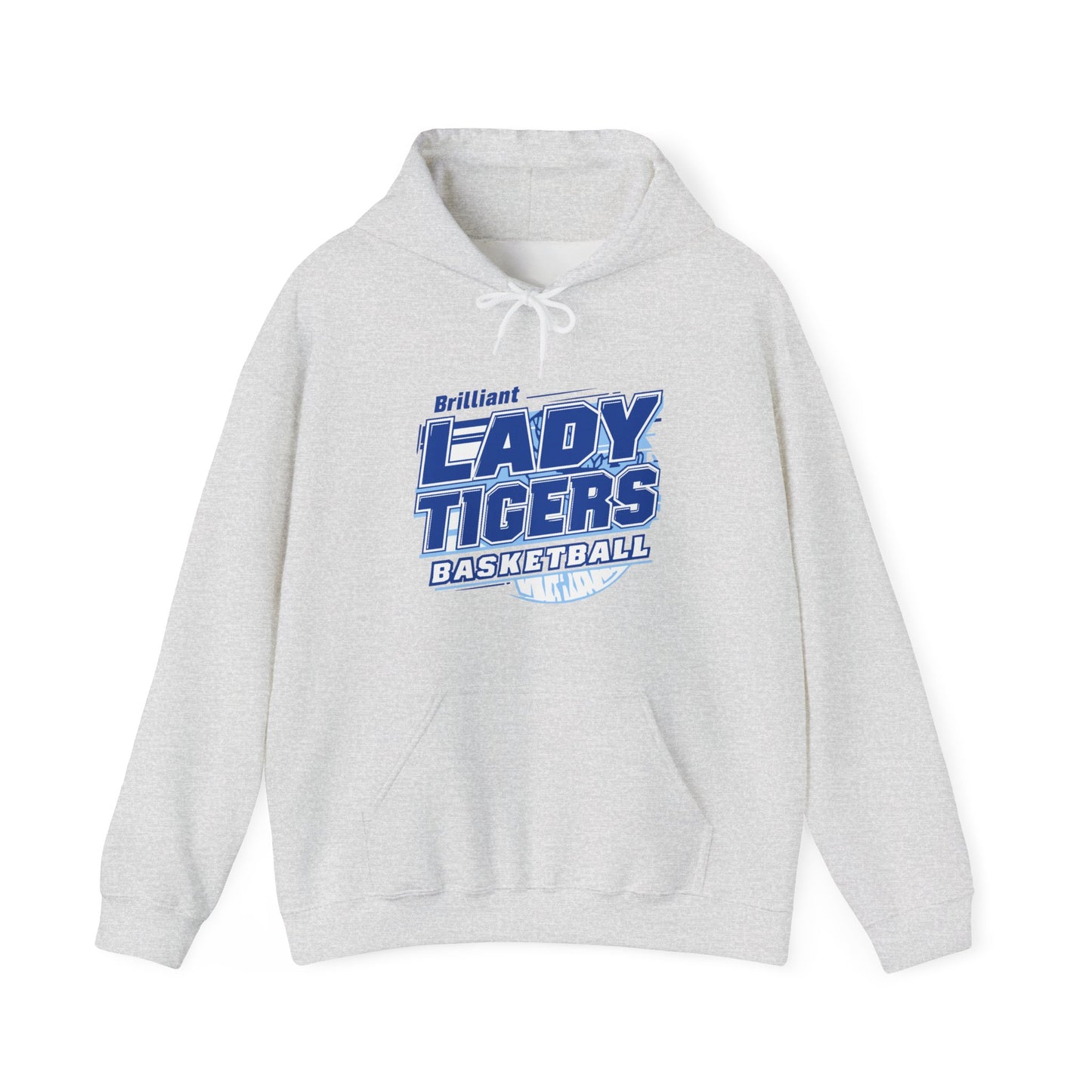 Adult Hoodie Sweatshirt \ Brilliant Tigers Basketball \ BTBKG2