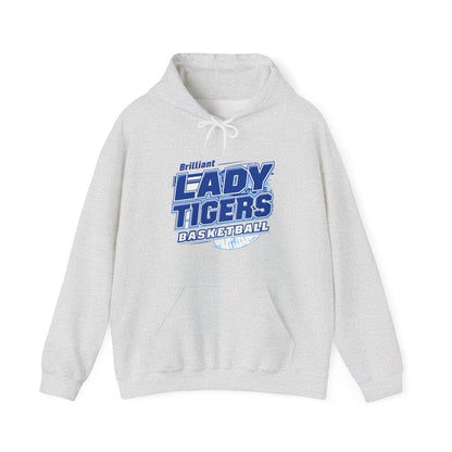 Adult Hoodie Sweatshirt \ Brilliant Tigers Basketball \ BTBKG2