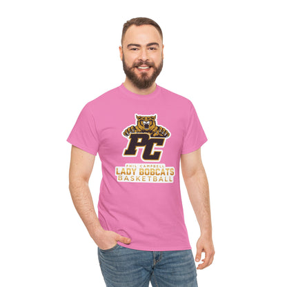 Adult Tee \ Phil Campbell Bobcats Basketball \ PCBBKG1