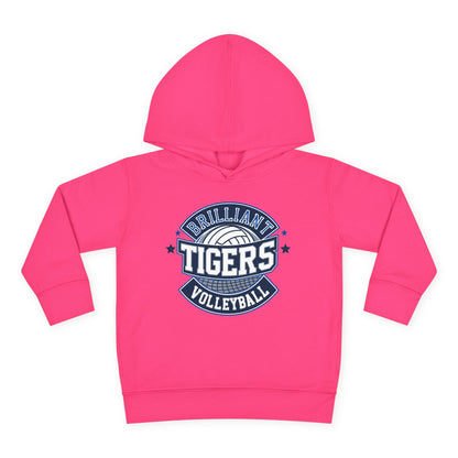 Toddler Hoodie Sweatshirt \ Brilliant Tigers Volleyball \ BTV1