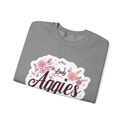 Adult Crewneck Sweatshirt \ Hamilton Aggies Wrestling \ HAWG1