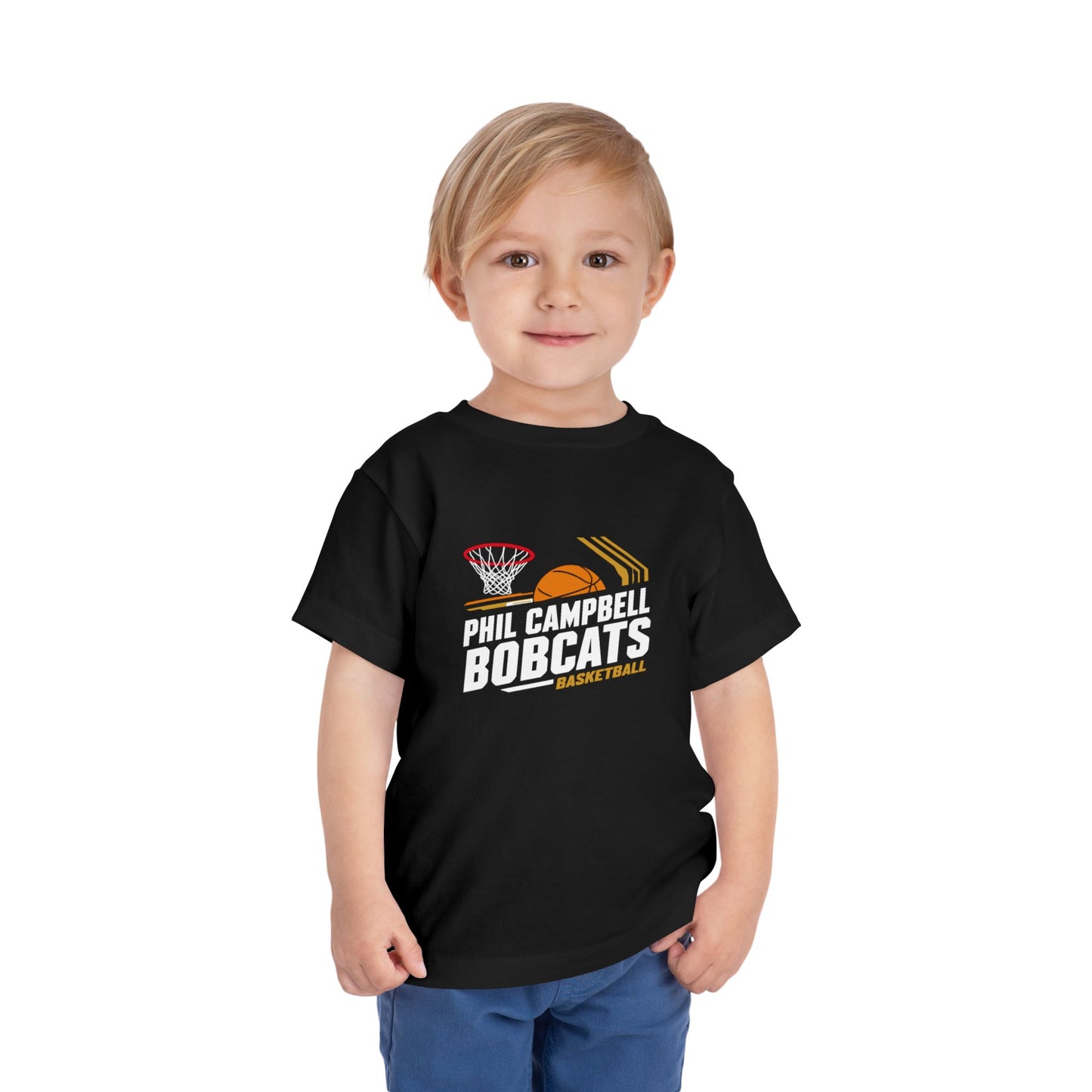 Toddler Tee \ Phil Campbell Bobcats Basketball \ PCBBK1