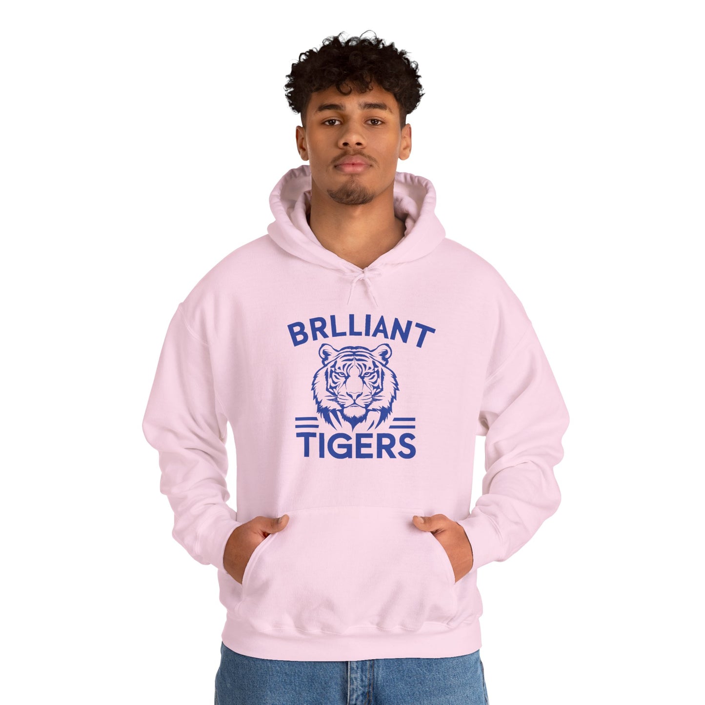 Adult Hoodie Sweatshirt \ Brilliant Tigers \ BT1