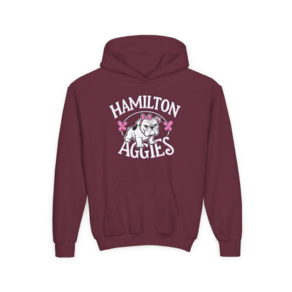 Youth Hooded Sweatshirt \ Hamilton Aggies \ HAG4