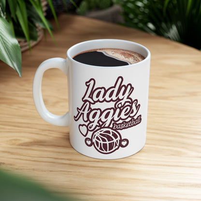 Coffee Mug \ Hamilton Aggies Basketball \ HABBG2