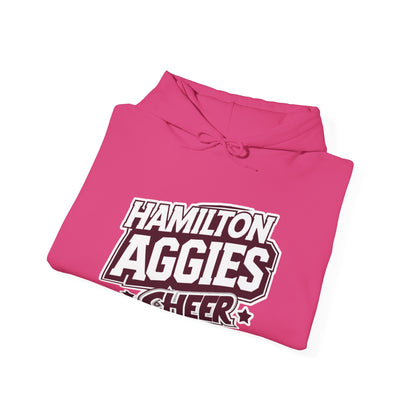 Adult Hoodie Sweatshirt \ Hamilton Aggies Cheer \ HAC1