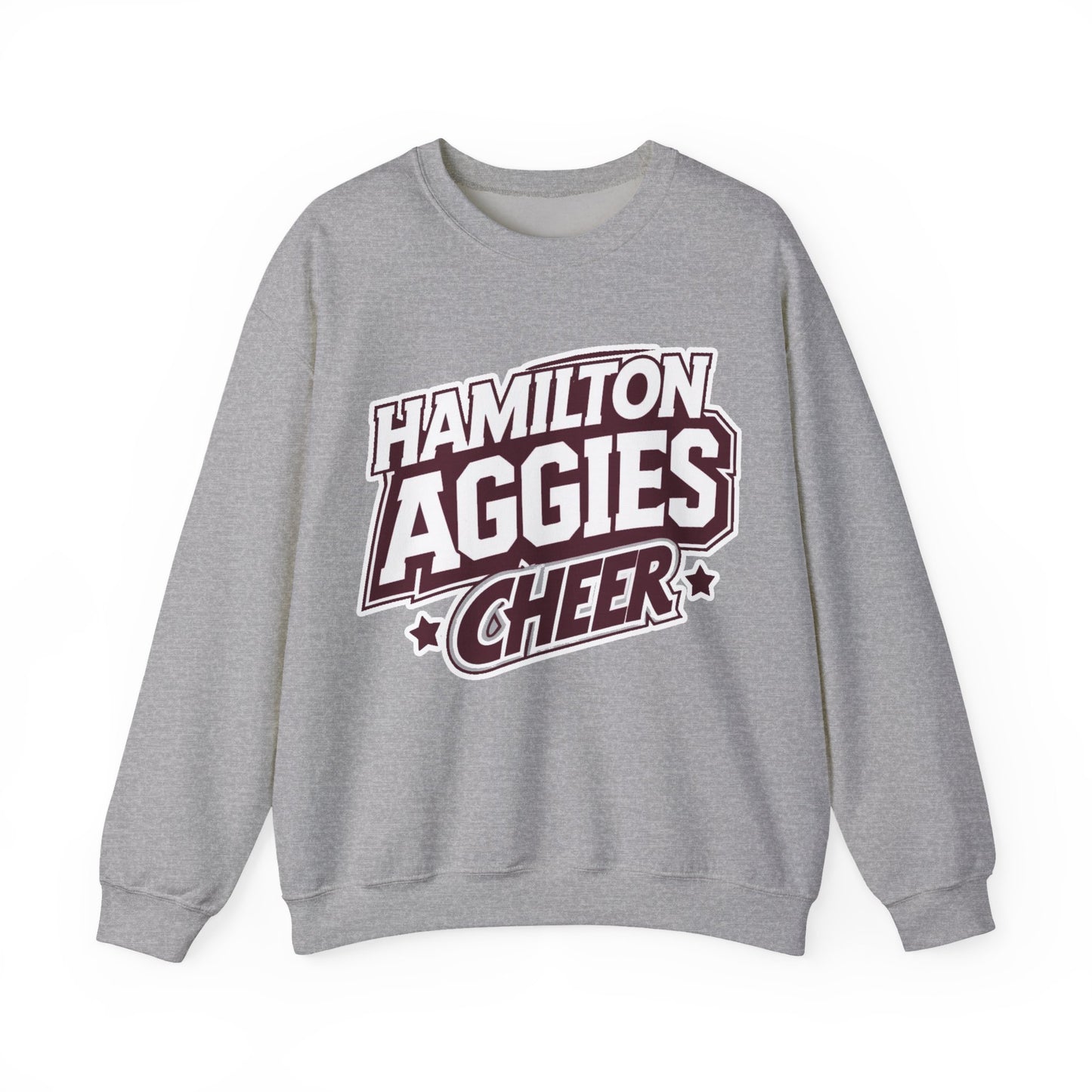 Adult Crewneck Sweatshirt \ Hamilton Aggies Cheer \ HAC1