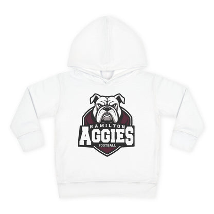 Toddler Hoodie Sweatshirt \ Hamilton Aggies Football \ HAF2