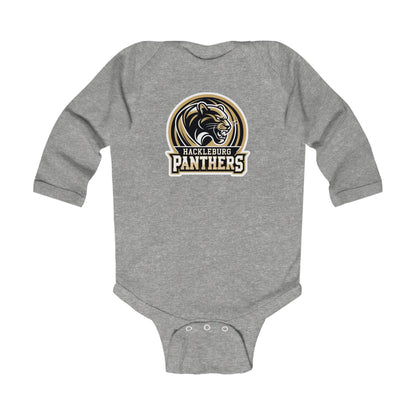 Long Sleeve Baby Bodysuit \ Hackleburg Panthers \ HP2